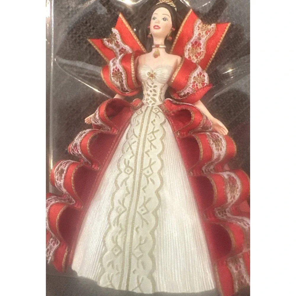 1997 Keepsake Ornament Holiday Barbie‎ Collector's Series QX16212 w/pamphlet
